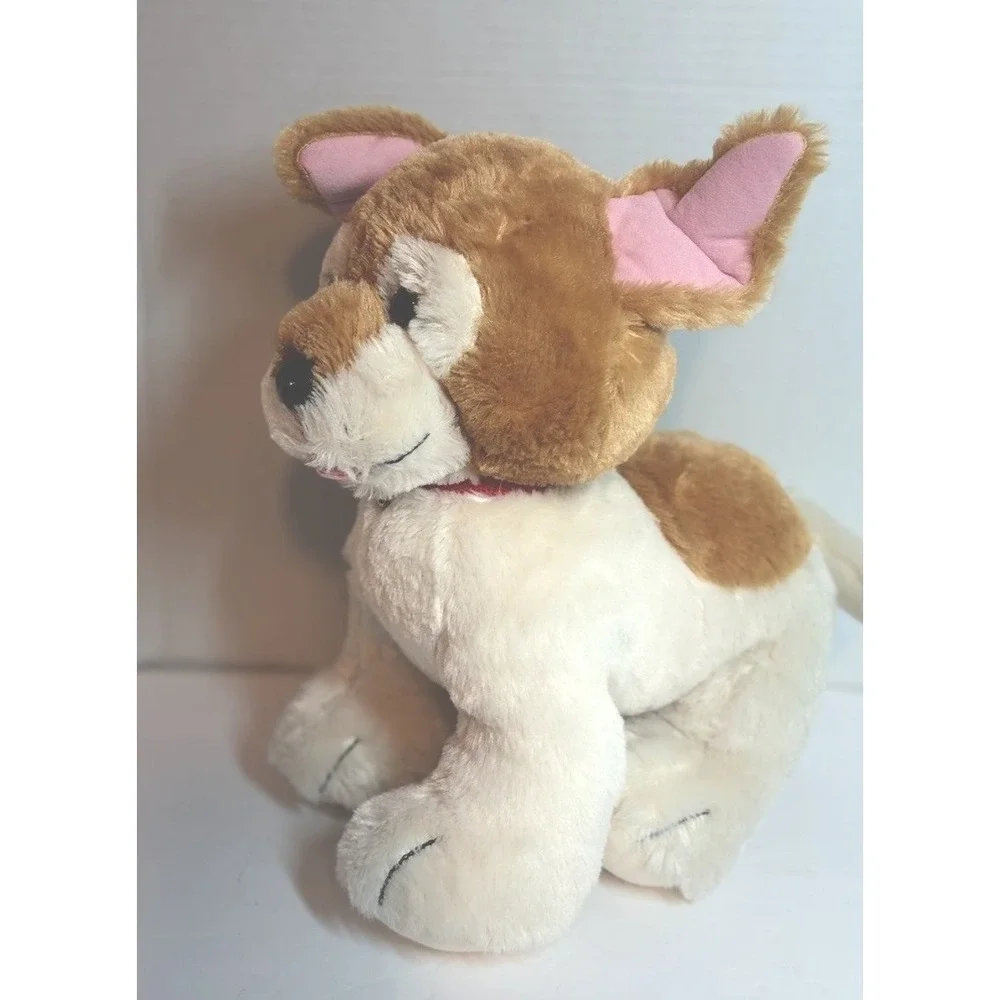 Build a Bear Promise Pets Brown 'n' White Puppy Dog Plush 12